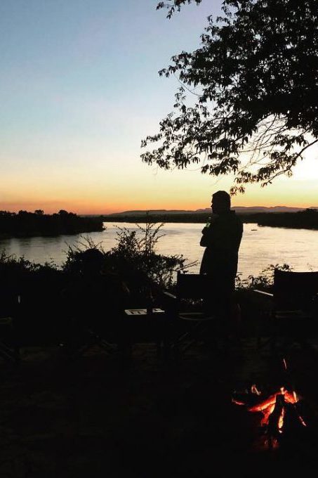 Zambezi Bike Trail Campfire | Outland Escape