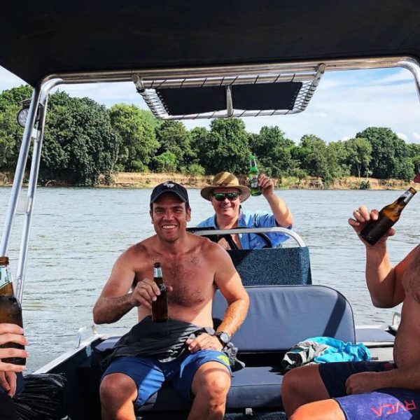 Boat trip on Zambezi Bike Trail | Outland Escape